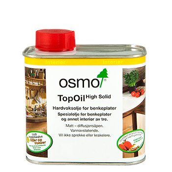 Topoil for benkeplater